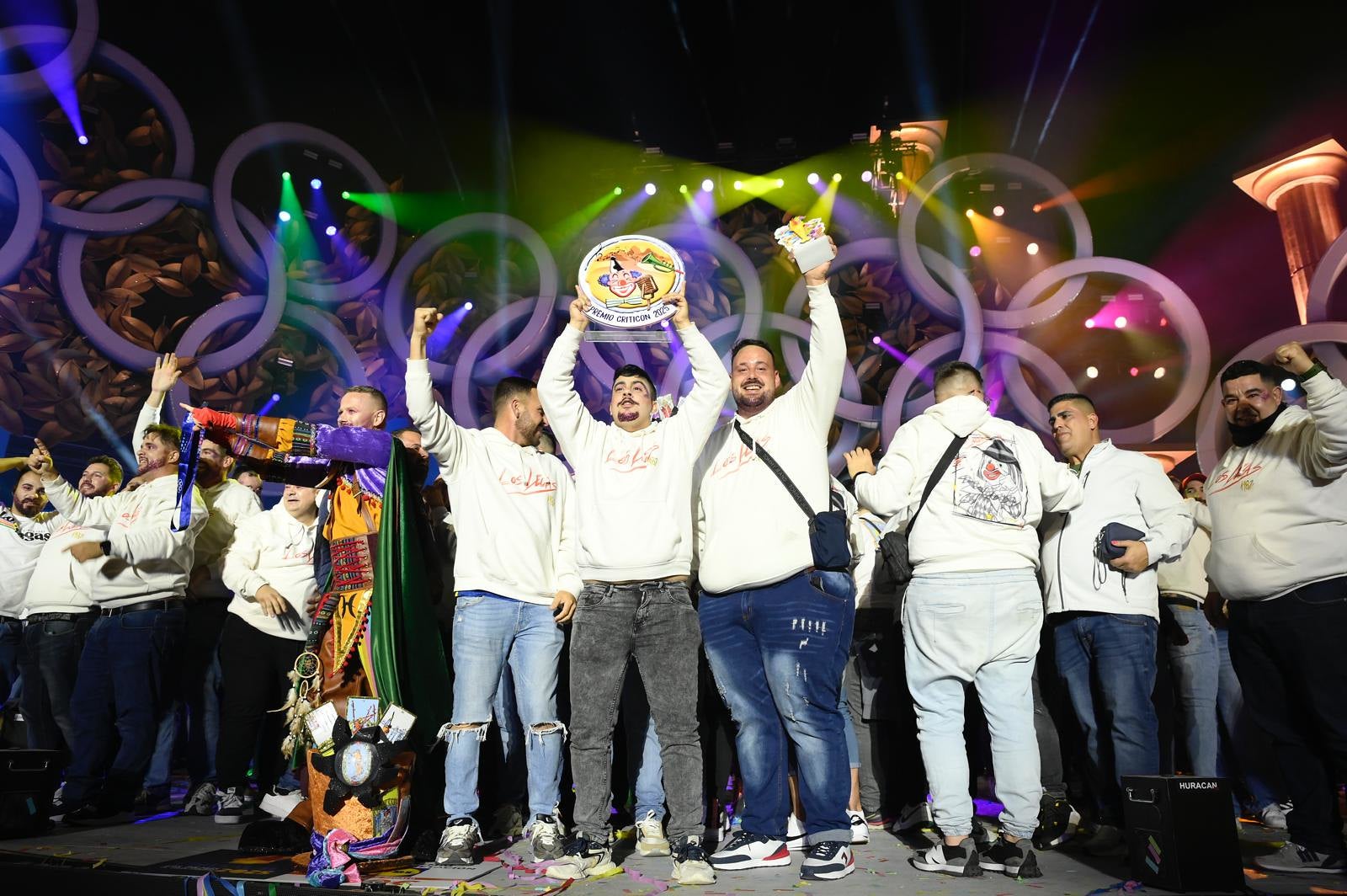 Magia y humor en la final de murgas del carnaval de Las Palmas de Gran Canaria