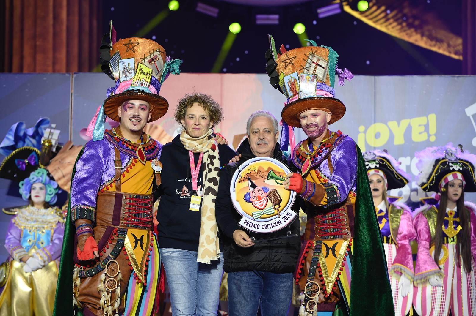 Magia y humor en la final de murgas del carnaval de Las Palmas de Gran Canaria