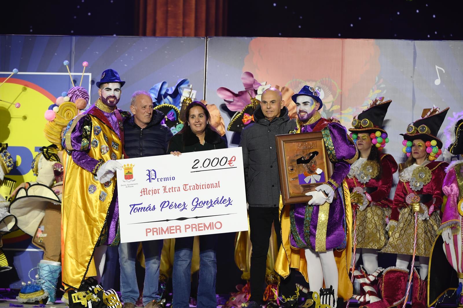 Magia y humor en la final de murgas del carnaval de Las Palmas de Gran Canaria