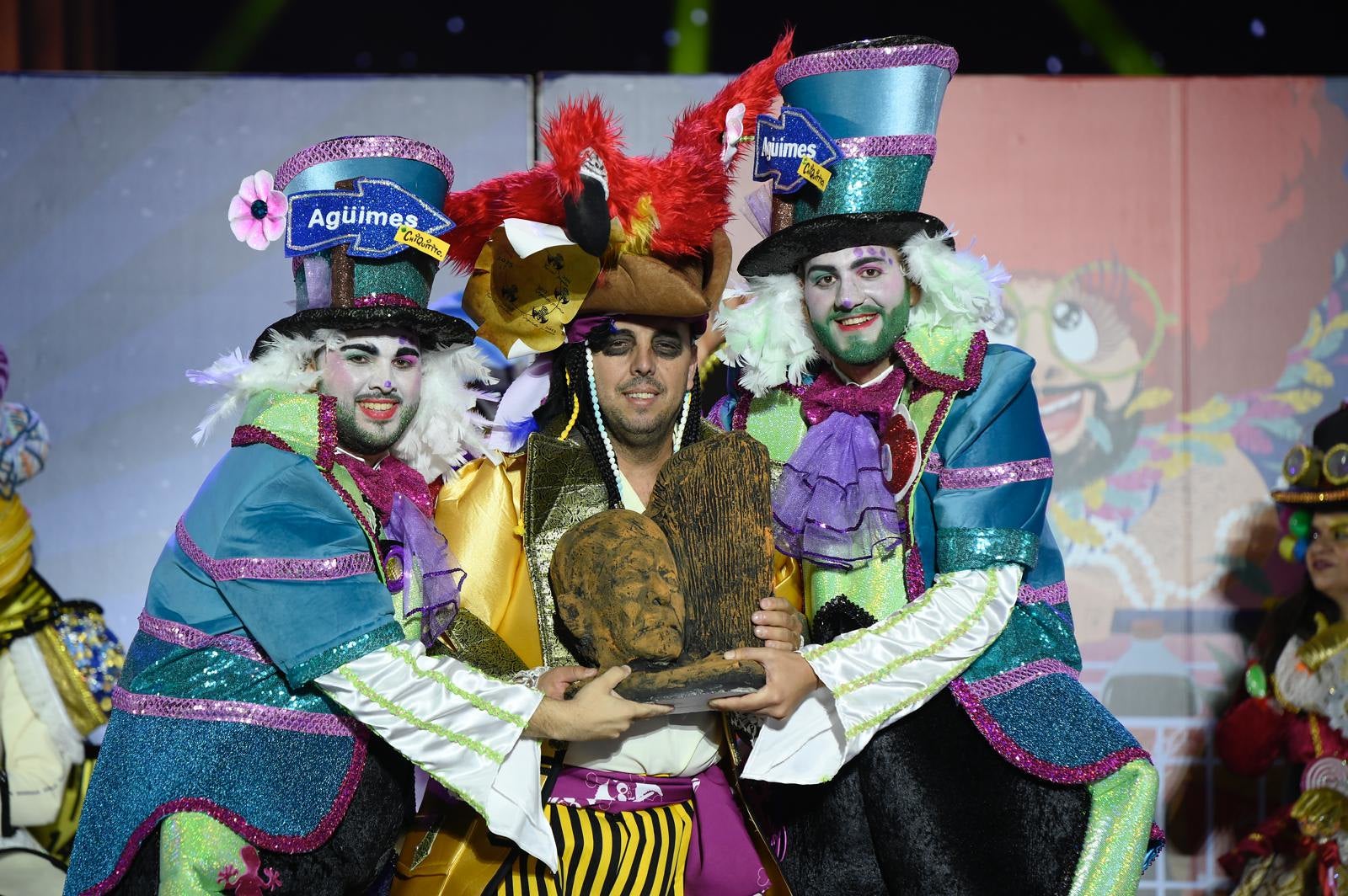 Magia y humor en la final de murgas del carnaval de Las Palmas de Gran Canaria