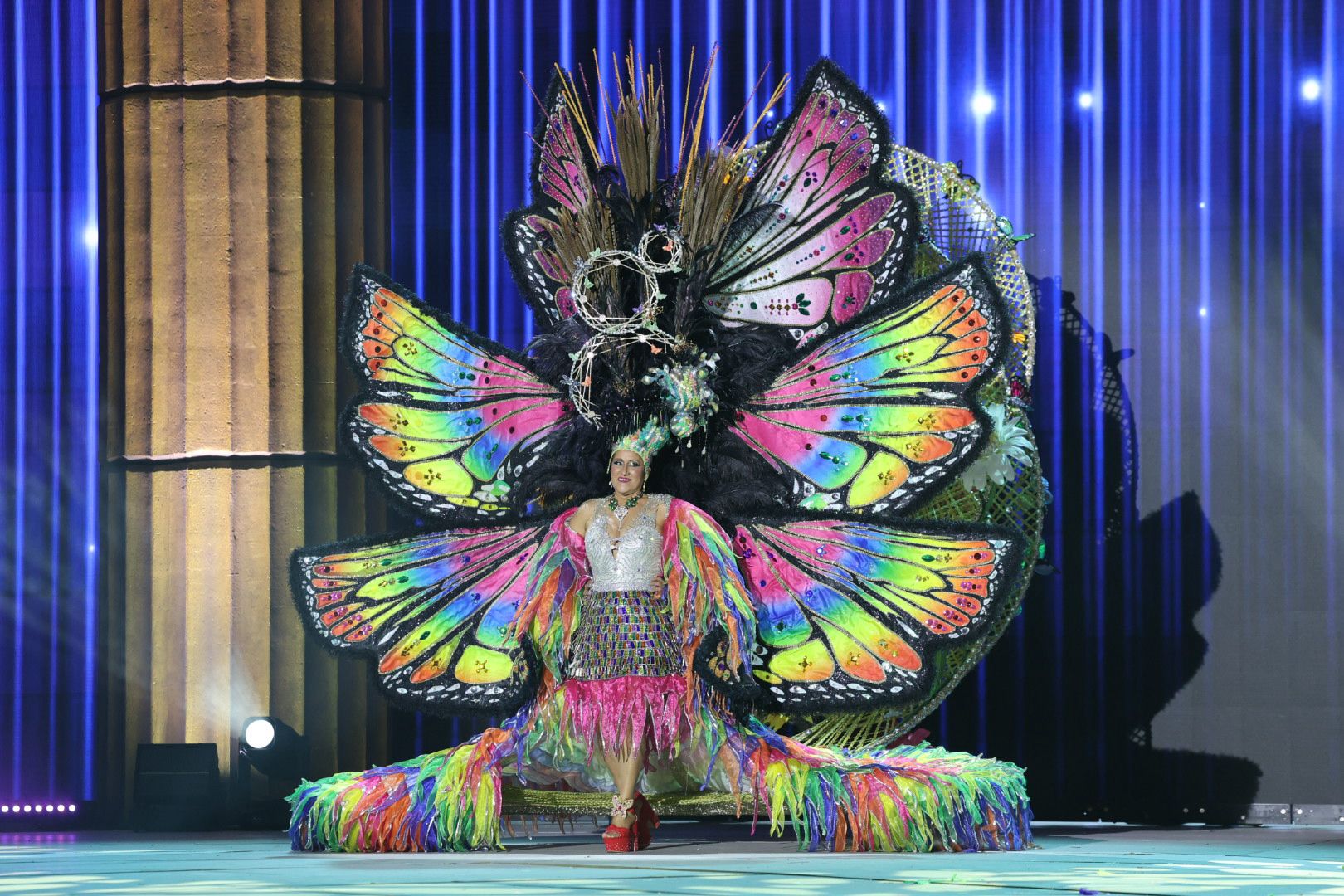 La gala de la gran dama del carnaval de Las Palmas de Gran Canaria, en imágenes