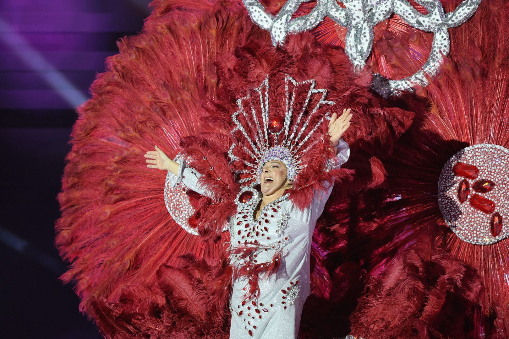 La gala de la gran dama del carnaval de Las Palmas de Gran Canaria, en imágenes