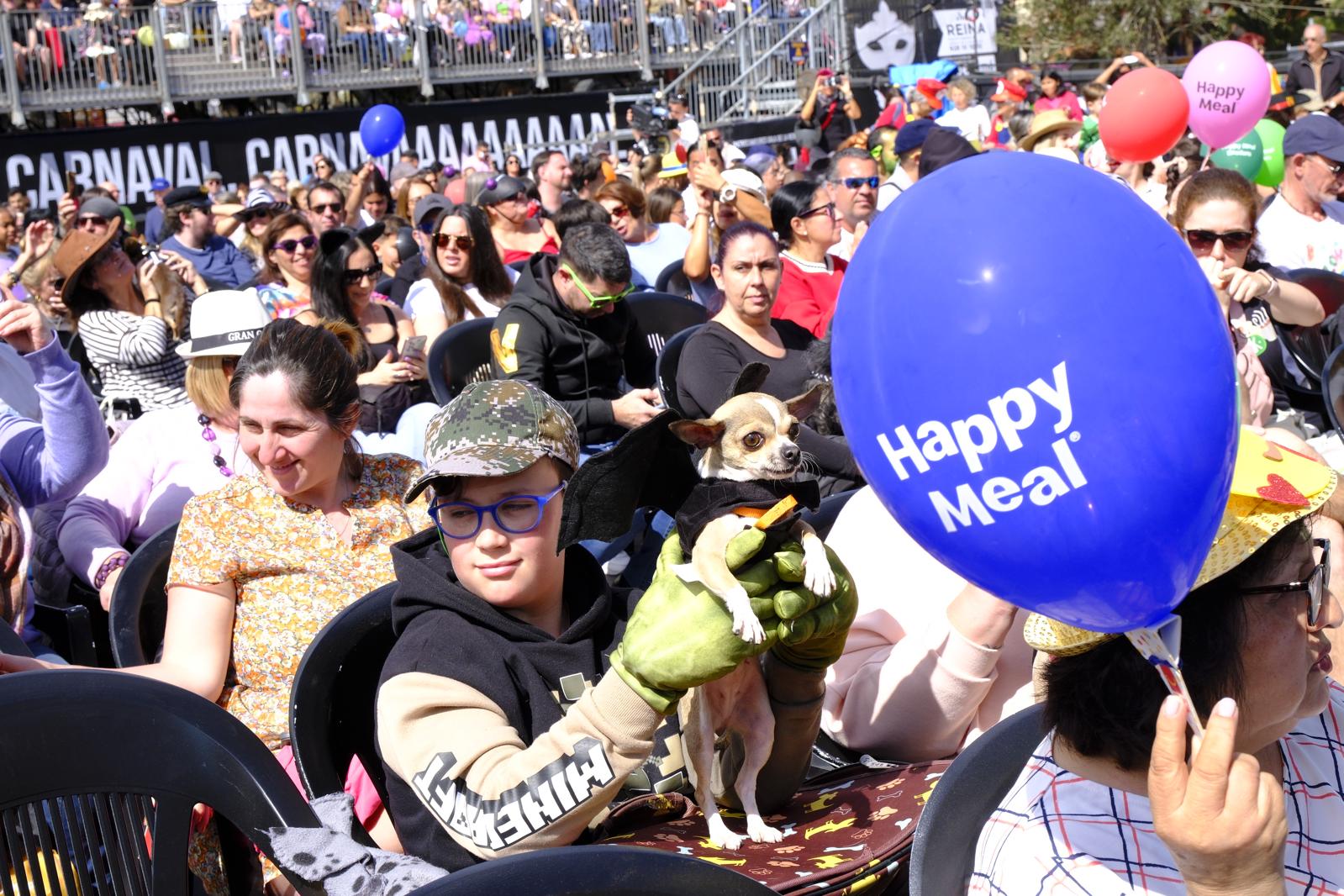 El carnaval canino de la capital grancanaria, en imágenes