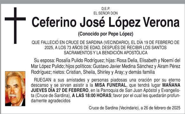 Ceferino José López Verona