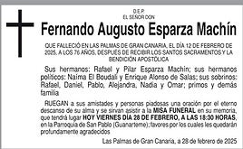 Fernando Augusto Esparza Machín