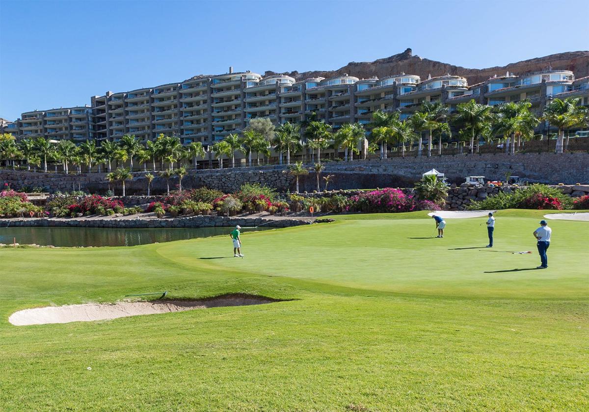 Panorámica del campo Anfi Tauro Golf.