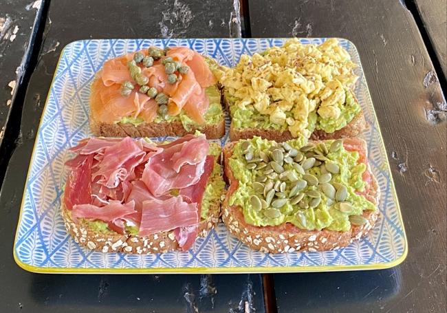 4 irresistibles tostas con aguacate