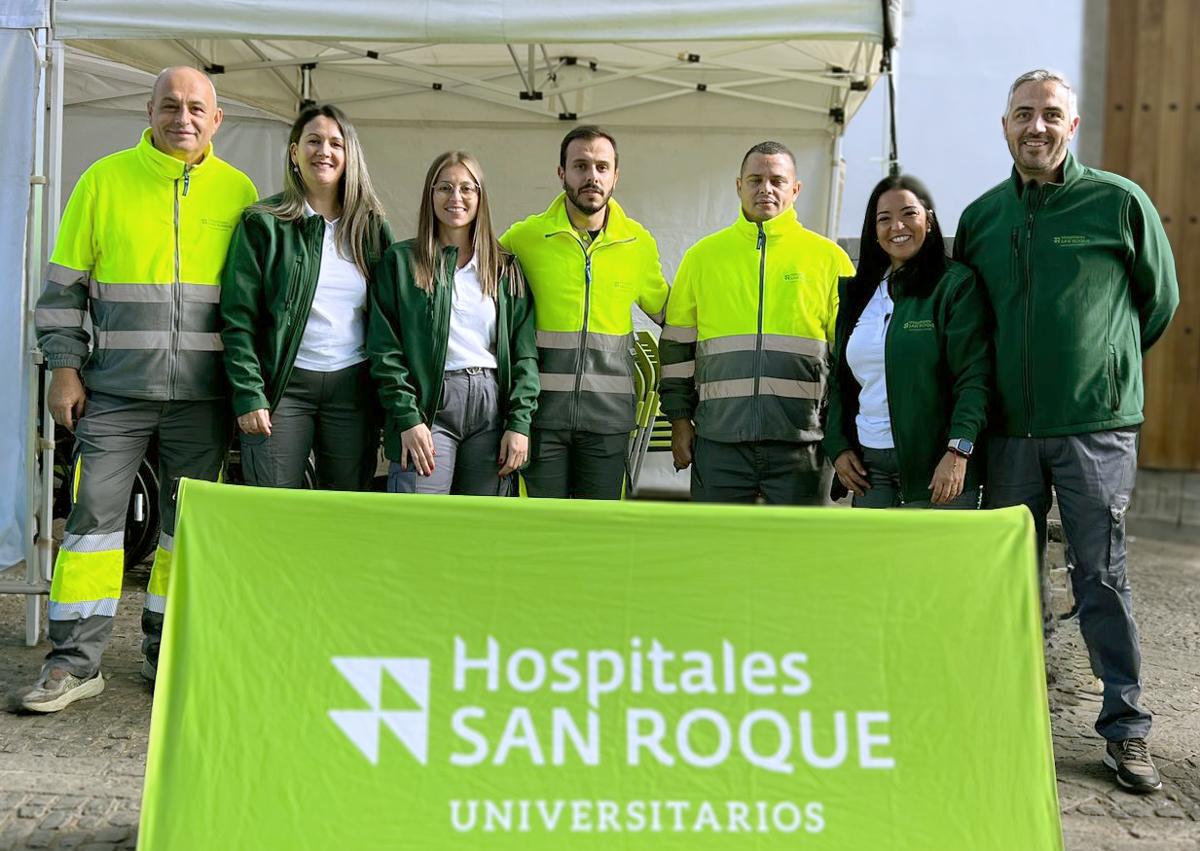 Imagen secundaria 1 - Hospitales Universitarios San Roque brinda un dispositivo sanitario de élite en la Transgrancanaria 2025