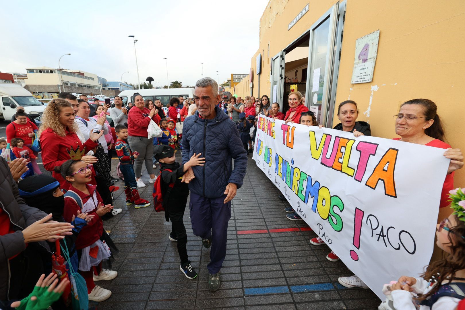 La despedida de Paco, en imágenes