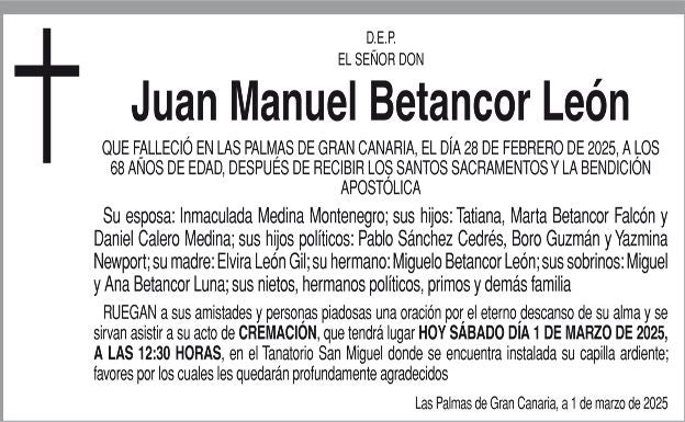 Juan Manuel Betancor León