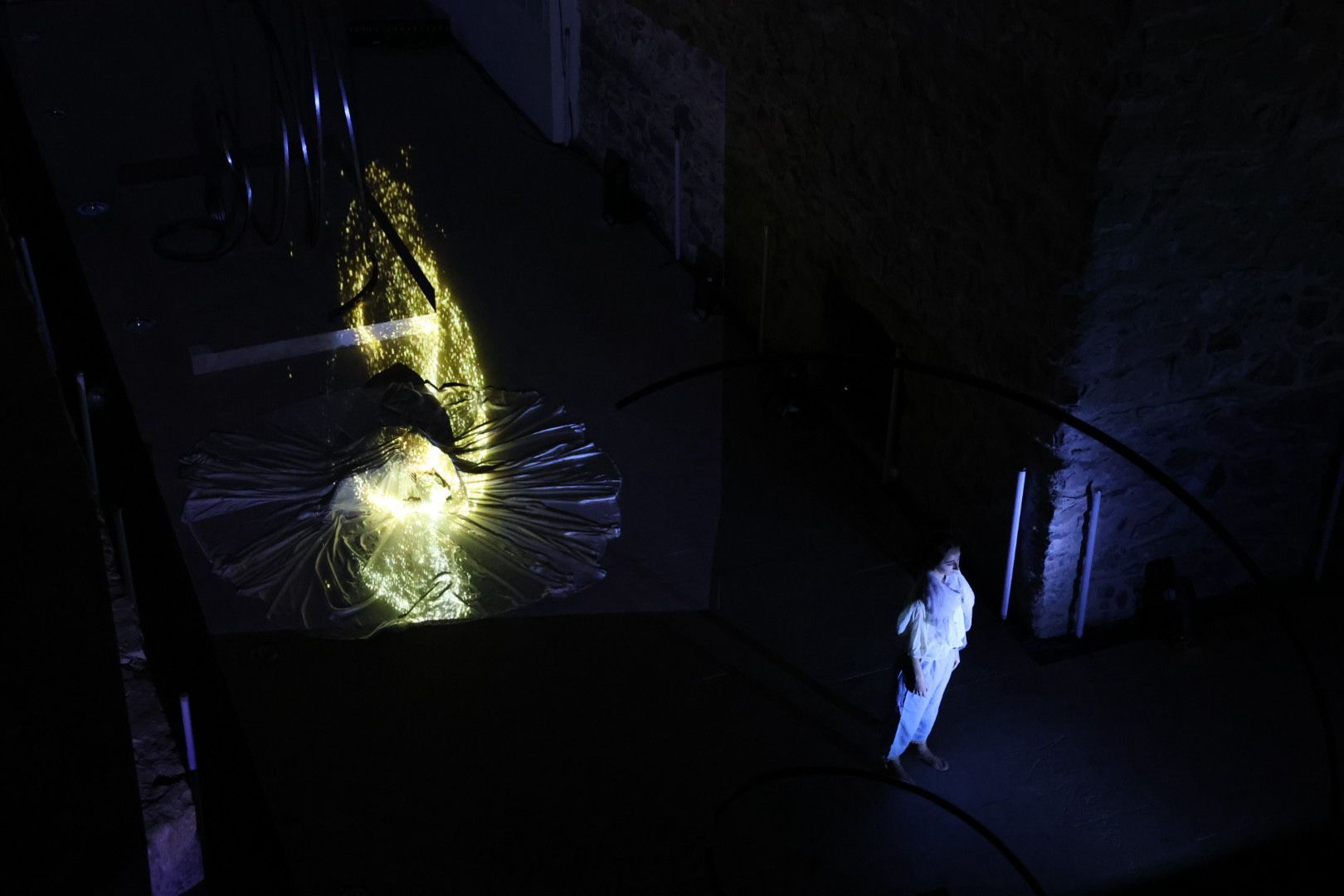 Danza en el Castillo de La Luz por el que sería el cien cumpleaños de Chirino