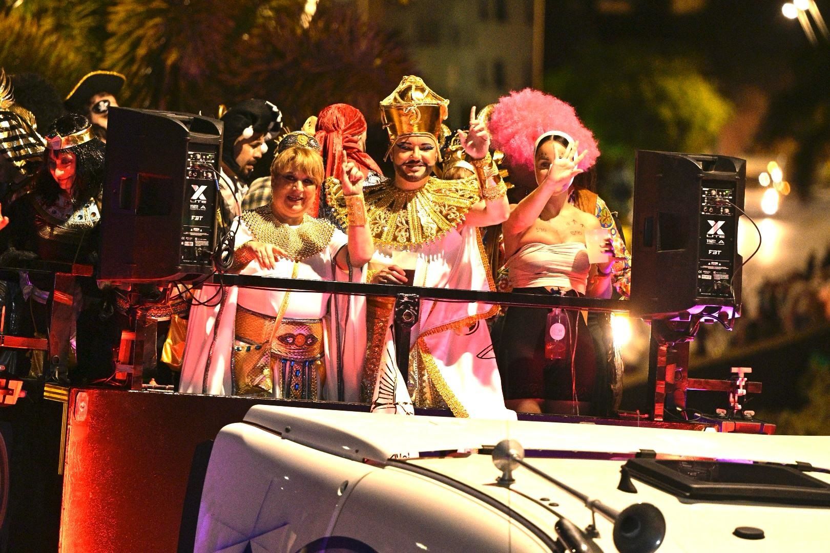 Gáldar sale a la calle a celebrar la cabalgata de su carnaval