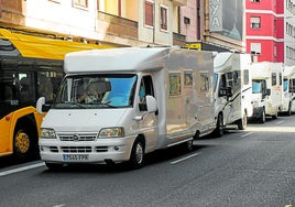 Imagen del mes de febrero de una manifestación de caravanas por la ciudad de Las Palmas de Gran Canaria.