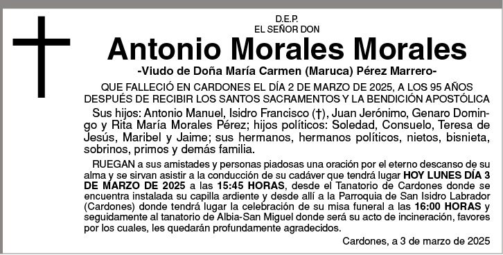Antonio Morales Morales