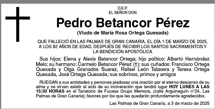 Pedro Betancor Pérez