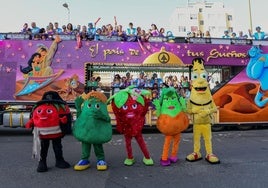 Los Frutis y la familia Spar animarán la cabalgata de carnaval de la capital grancanaria