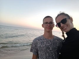 Arek, el menor desaparecido junto a su madre.