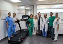 Equipo multidisciplinar responsable del nuevo programa del Hospital majorero.
