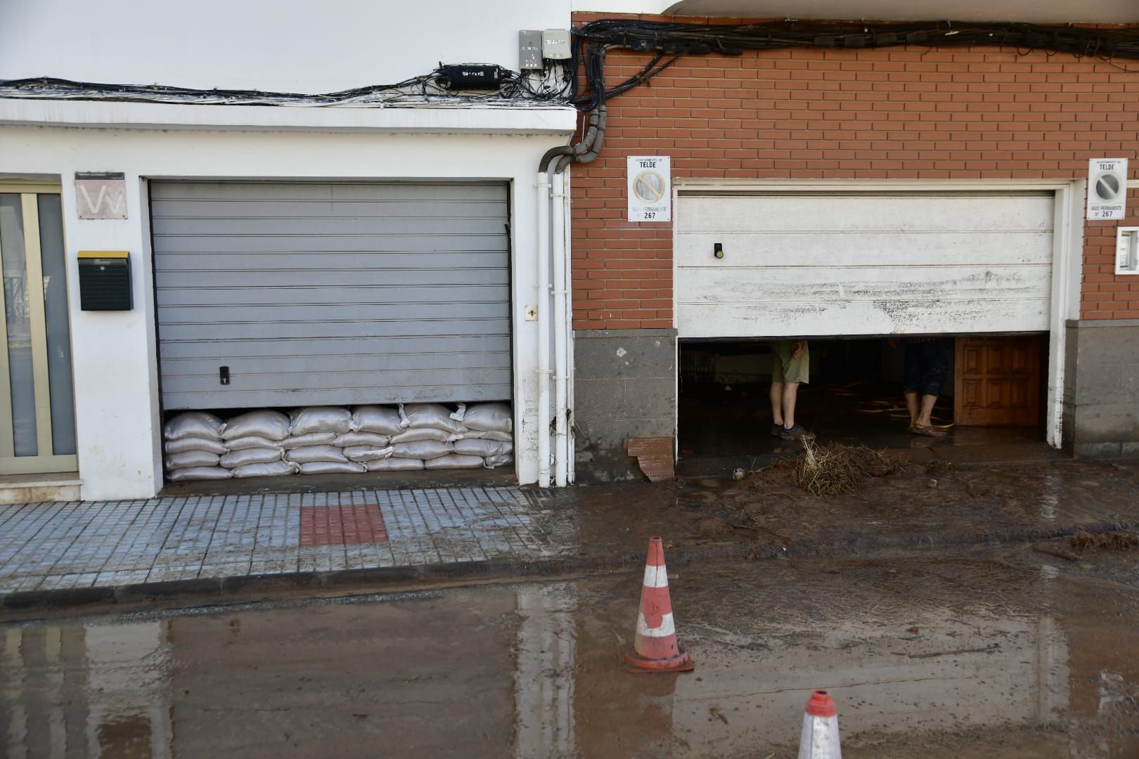 Telde se recupera poco a poco de los estragos de la tormenta