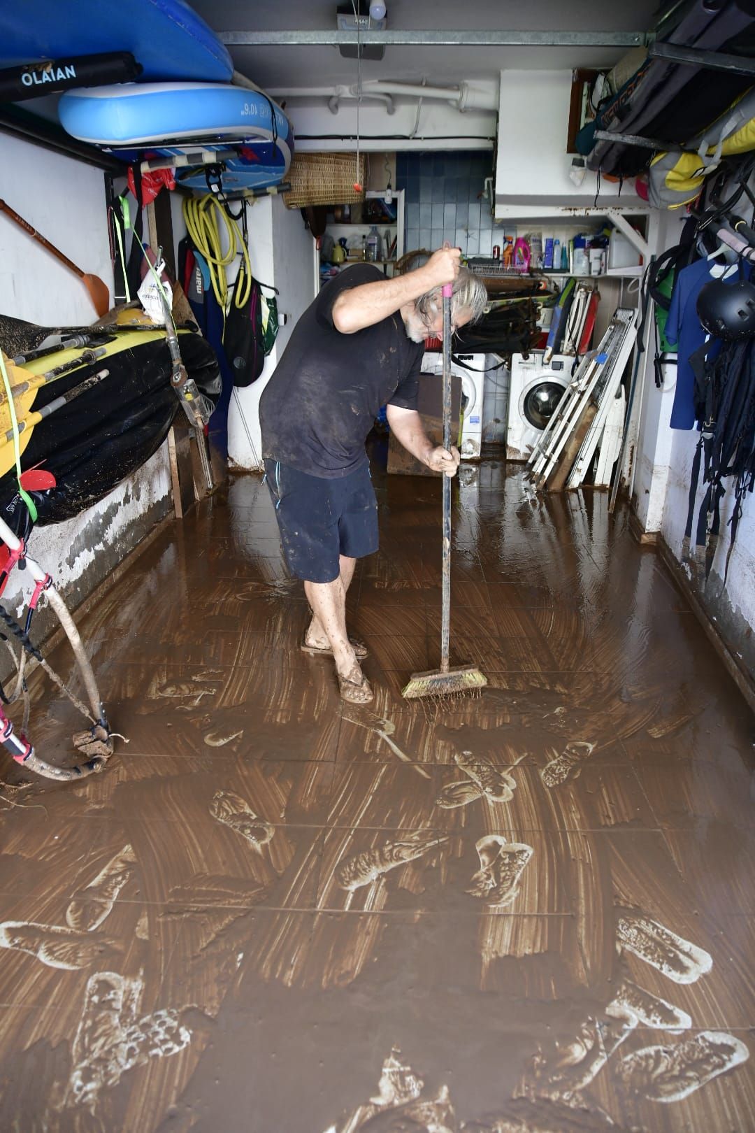 Telde se recupera poco a poco de los estragos de la tormenta