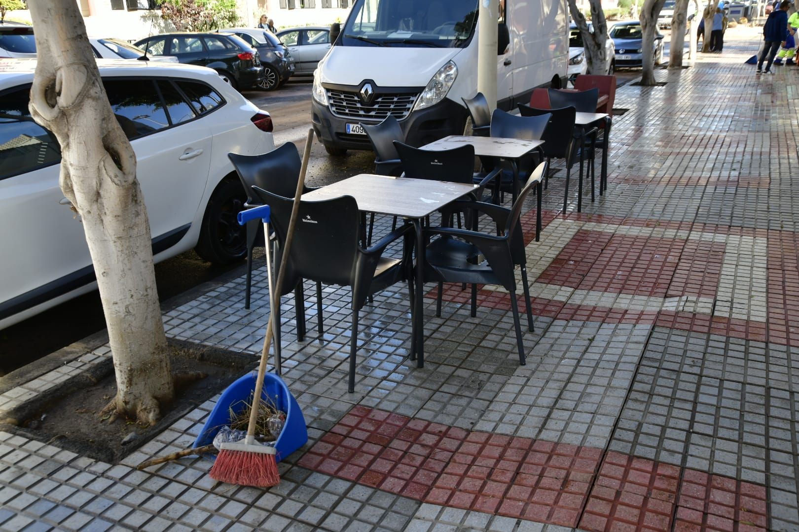 Telde se recupera poco a poco de los estragos de la tormenta