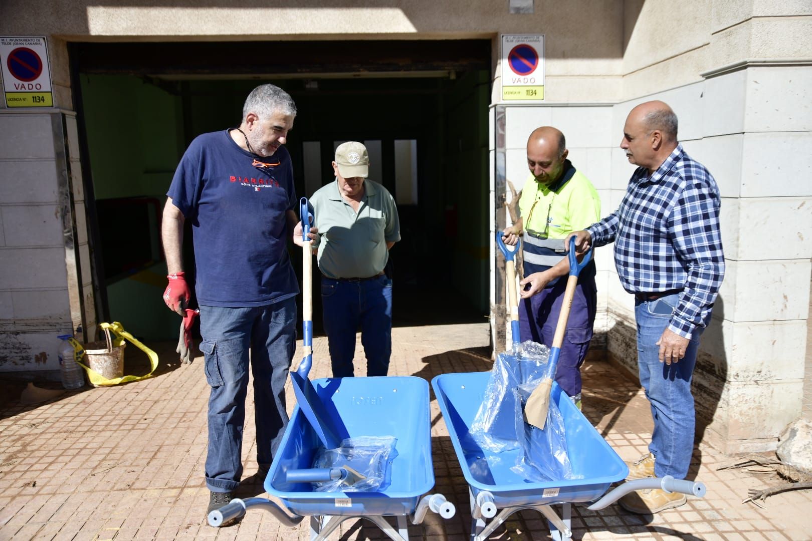 Telde se recupera poco a poco de los estragos de la tormenta