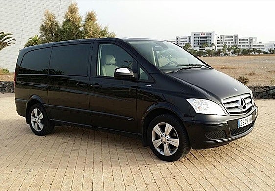 Un vehículo de la empresa ganadora del contrato del Cabildo de Gran Canaria.