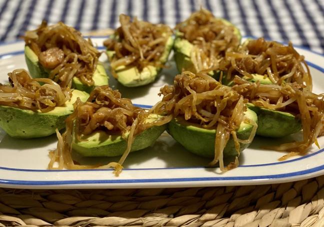 Aguacates estilo bibiana