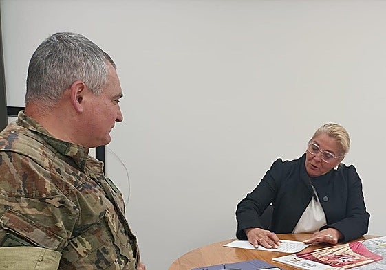 La segunda teniente de alcalde del Consistorio satauteño, Puri Amador, trabajando en la organización.