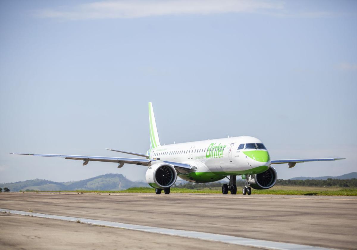 Imagen de archivo de un avión de Binter.