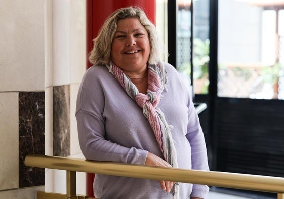 La activista feminista Elena Suárez.
