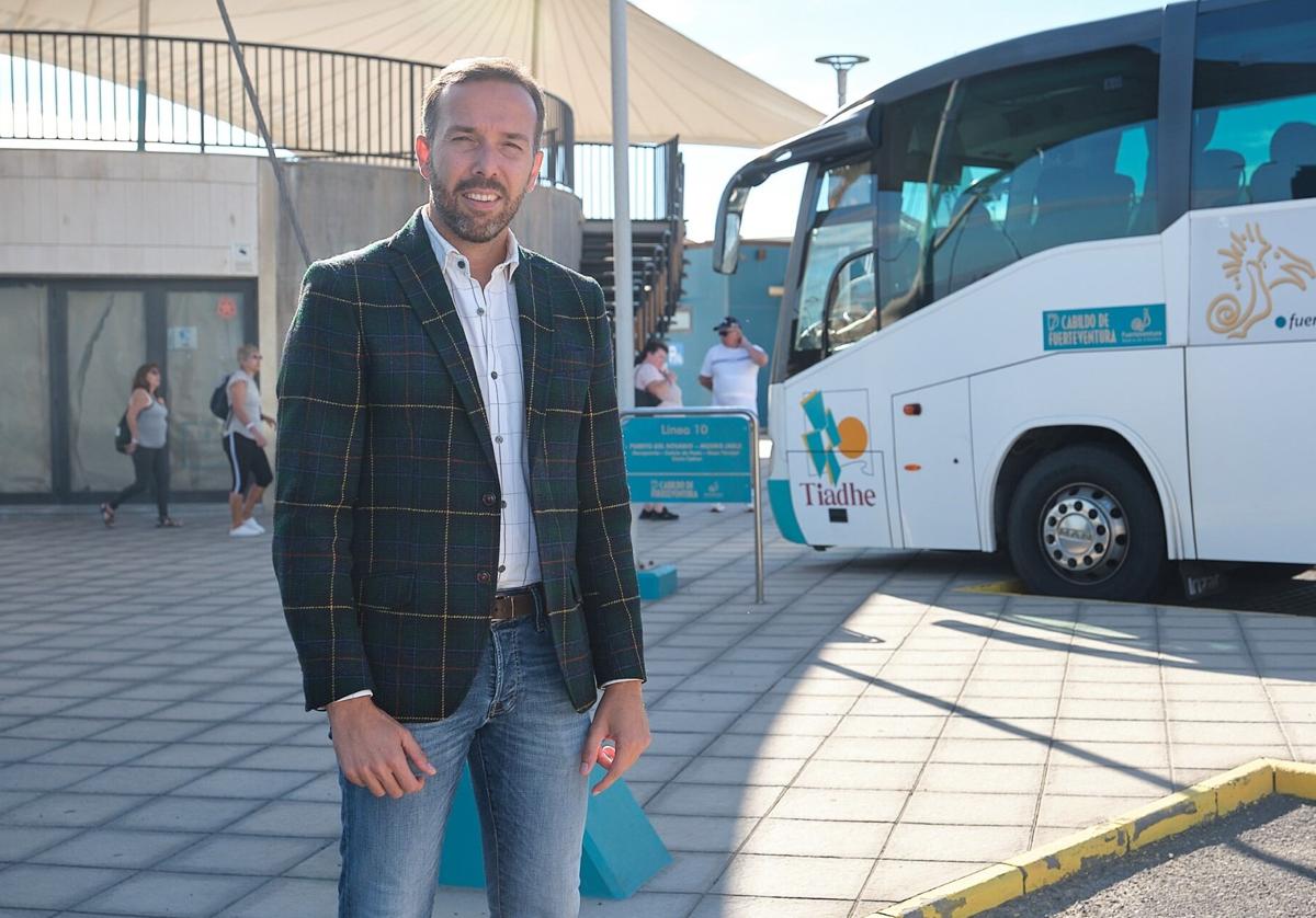 Luis González Cabrera, consejero de Transportes.