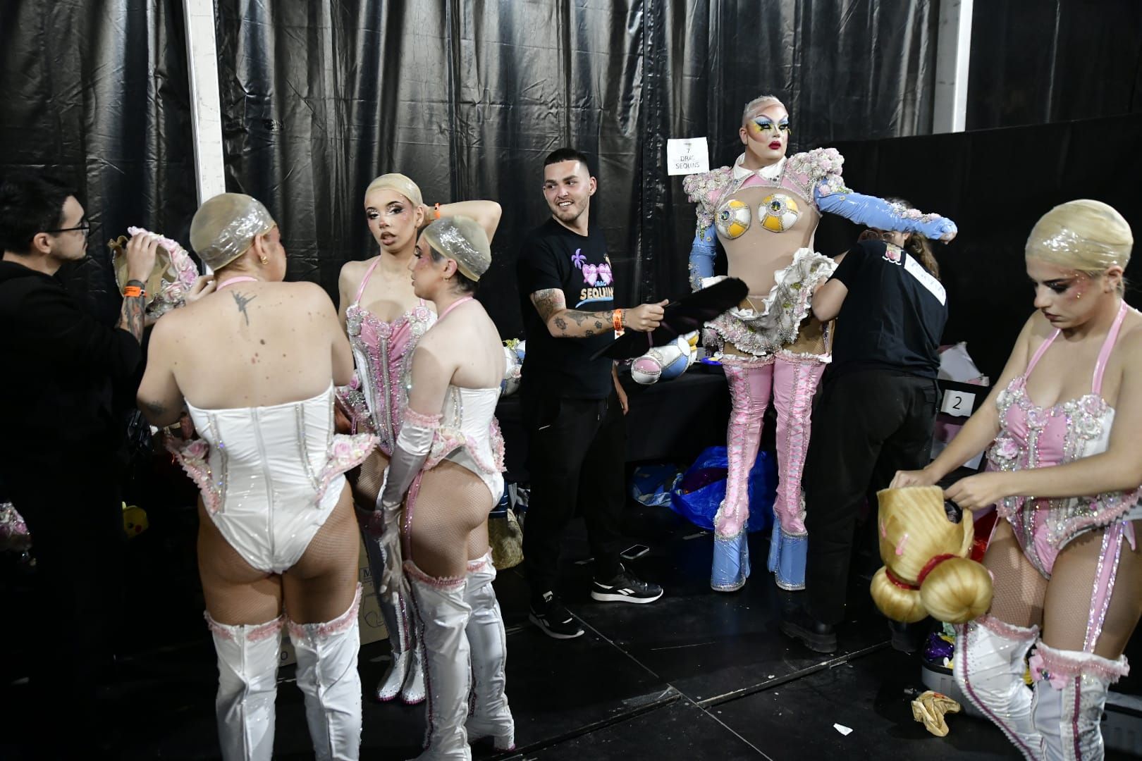 Los drags se preparan para hacer temblar el Parque de Santa Catalina