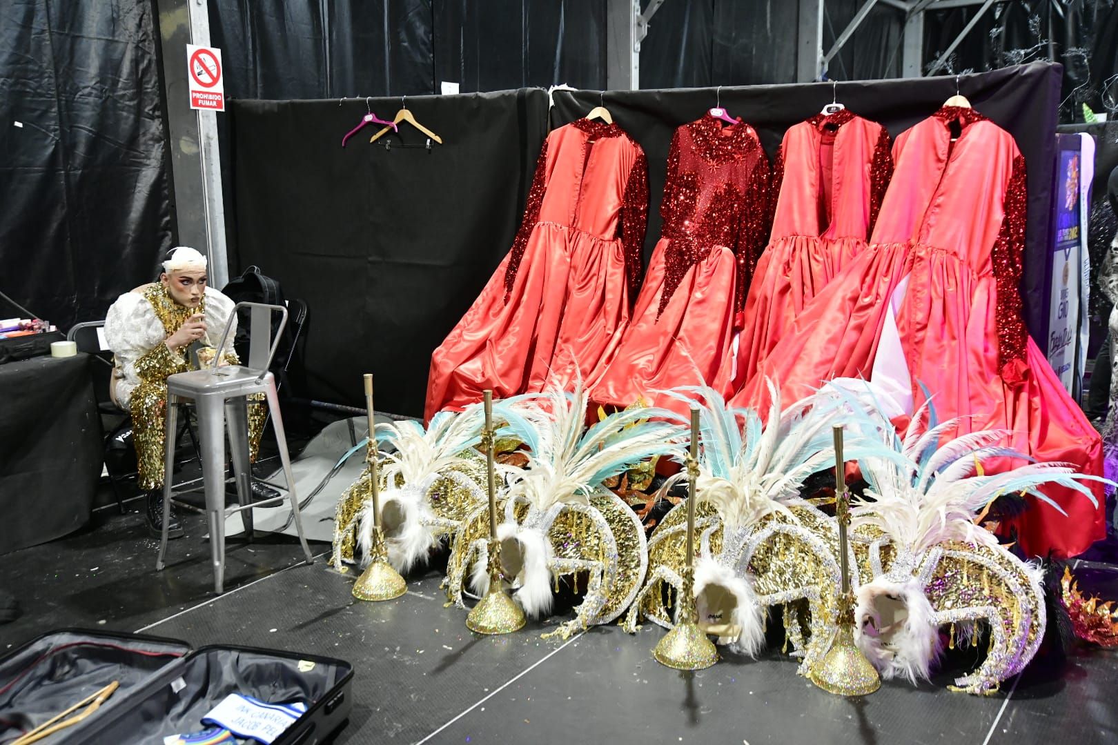 Los drags se preparan para hacer temblar el Parque de Santa Catalina