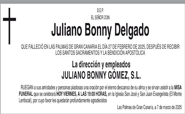 Juliano Bonny Delgado