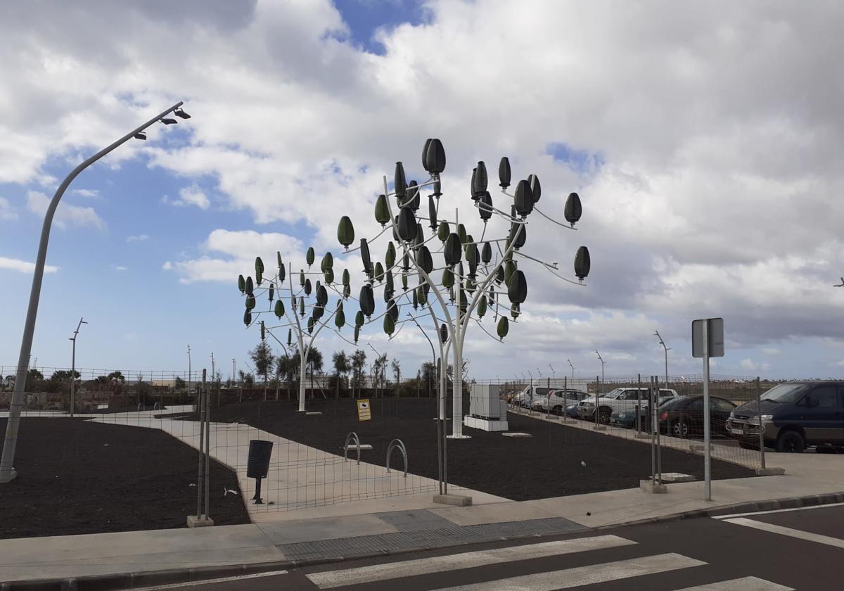 Infraestructura que produce energía a partir del viento.