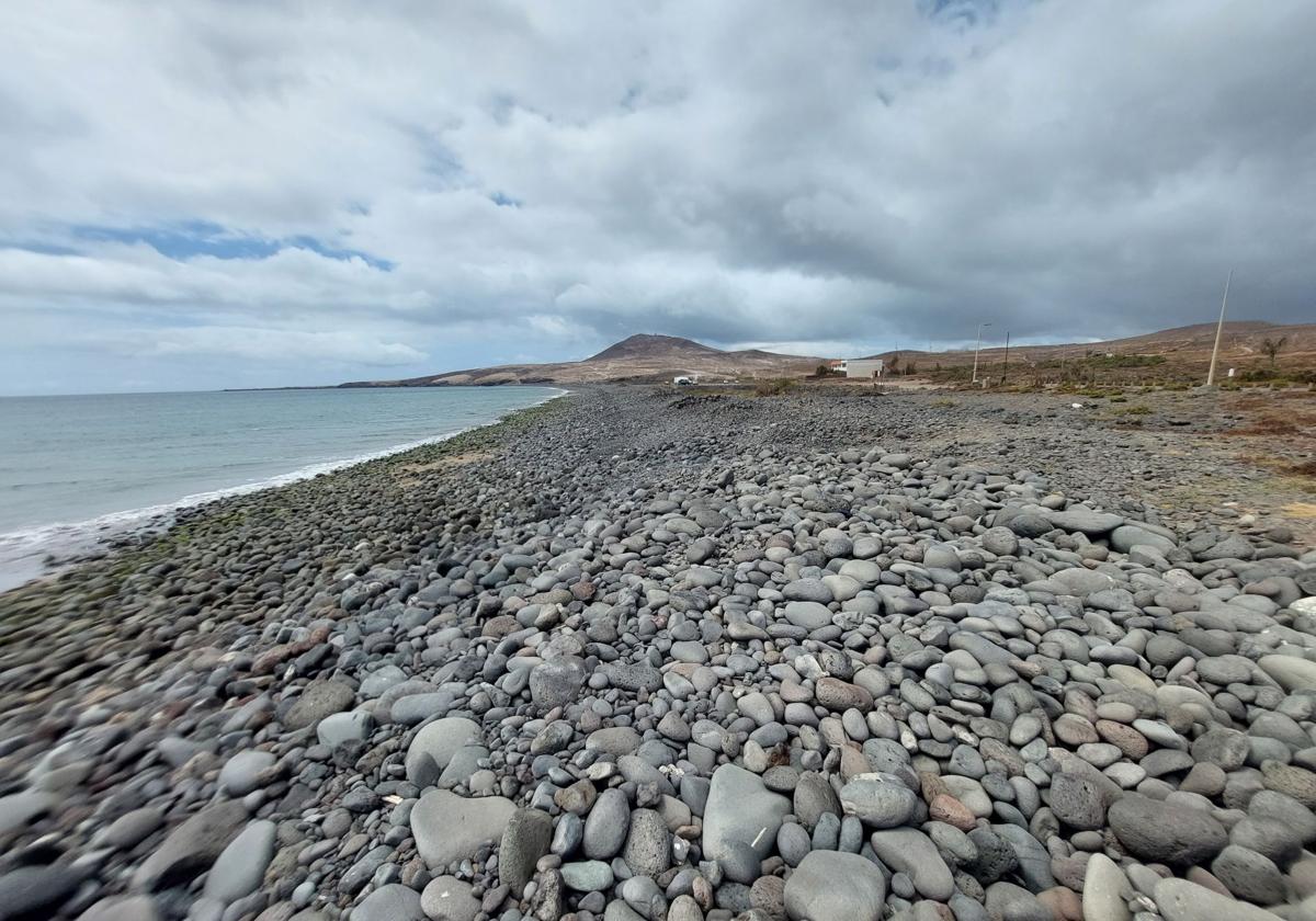 Estado actual de la playa de Vargas.