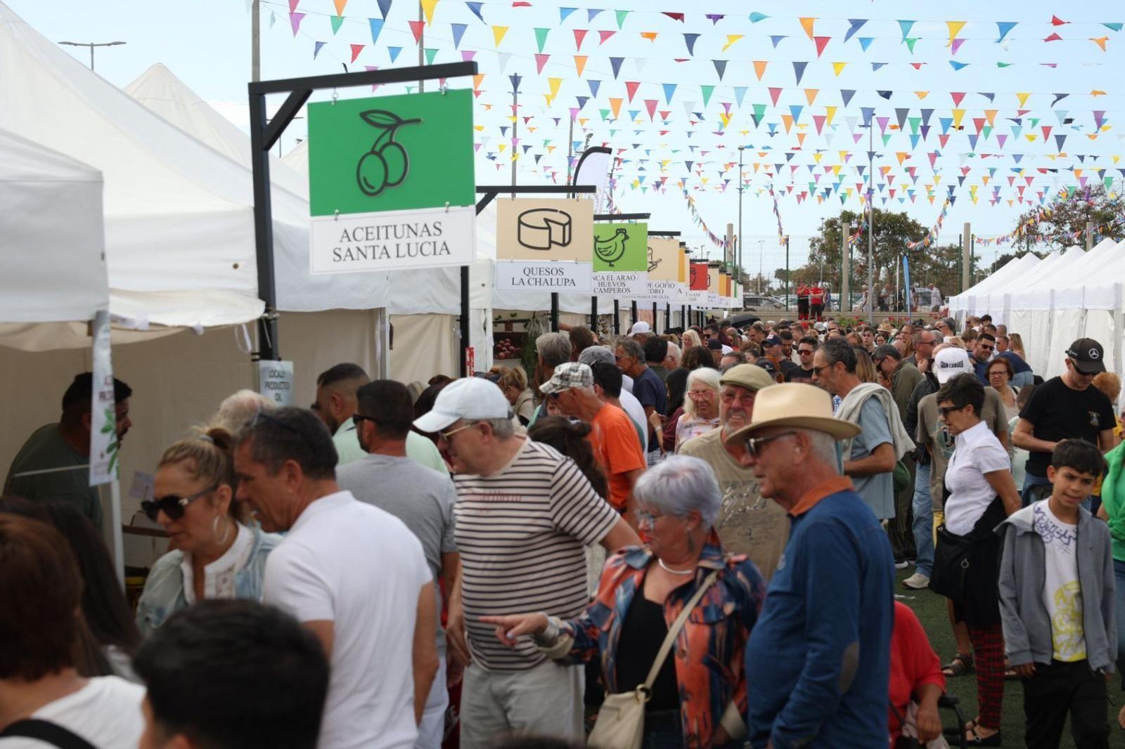 Los productos de la tierra conquistan Maspalomas