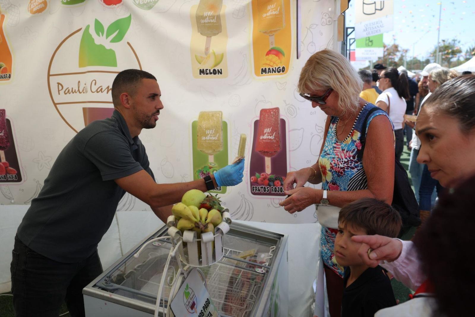 Los productos de la tierra conquistan Maspalomas