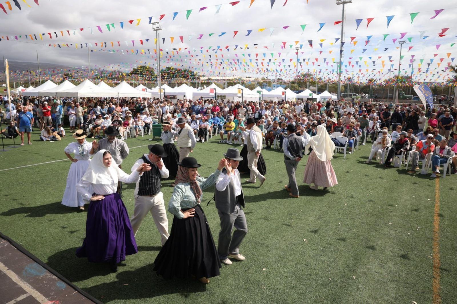 Los productos de la tierra conquistan Maspalomas