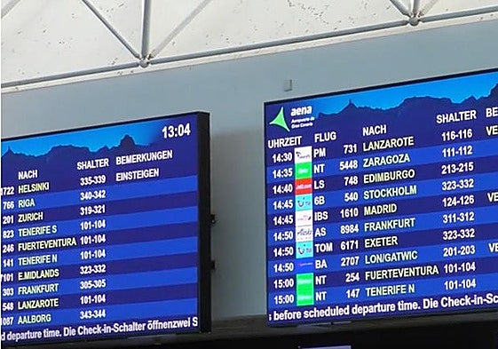 La huelga en 11 aeropuertos alemanes provoca la cancelación de 19 vuelos con Canarias