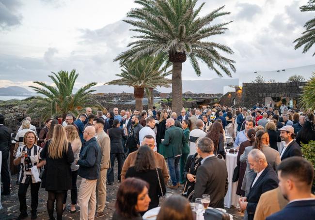 Cóctel de recepción a la gala