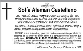 Sofía Alemán Castellano