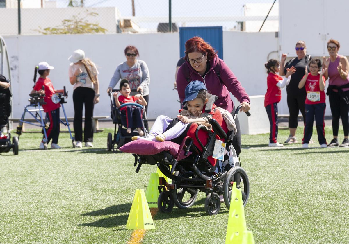 Actividad con implicación de voluntarios y profesores.