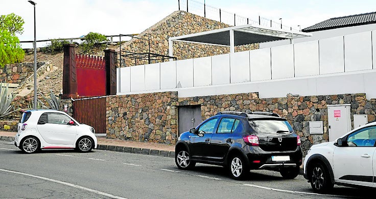 El exterior de la vivienda.