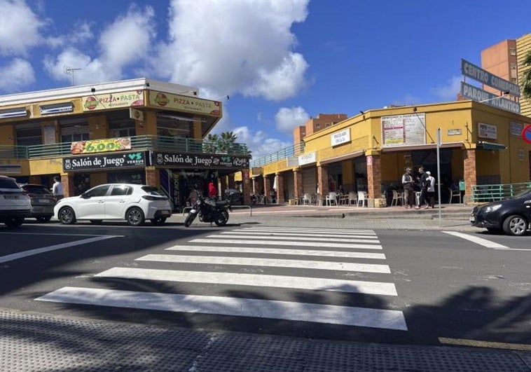 Imagen del centro comercial de La Feria, en la capital grancanaria.