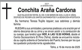 Conchita Araña Cardona