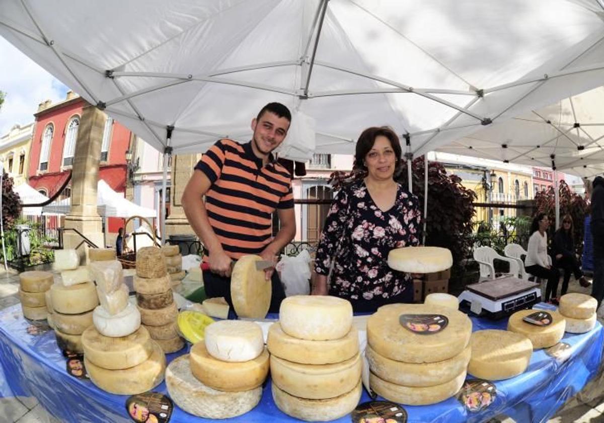 Imagen de archivo de la Feria del Queso de Gáldar.