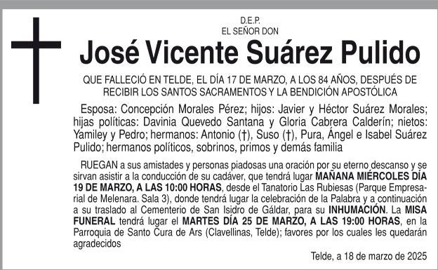 José Vicente Suárez Pulido