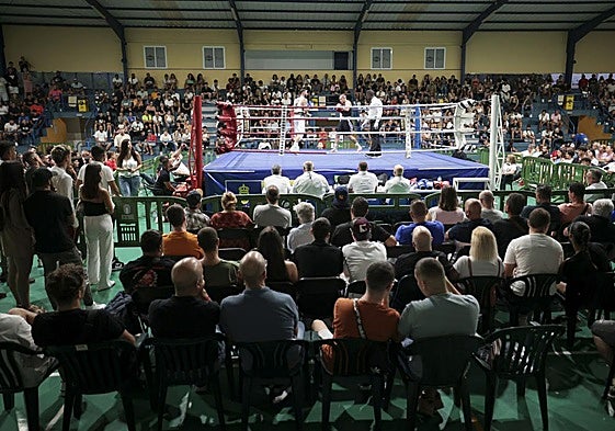 Panorámica de una velada celebrada en Tamaraceite.